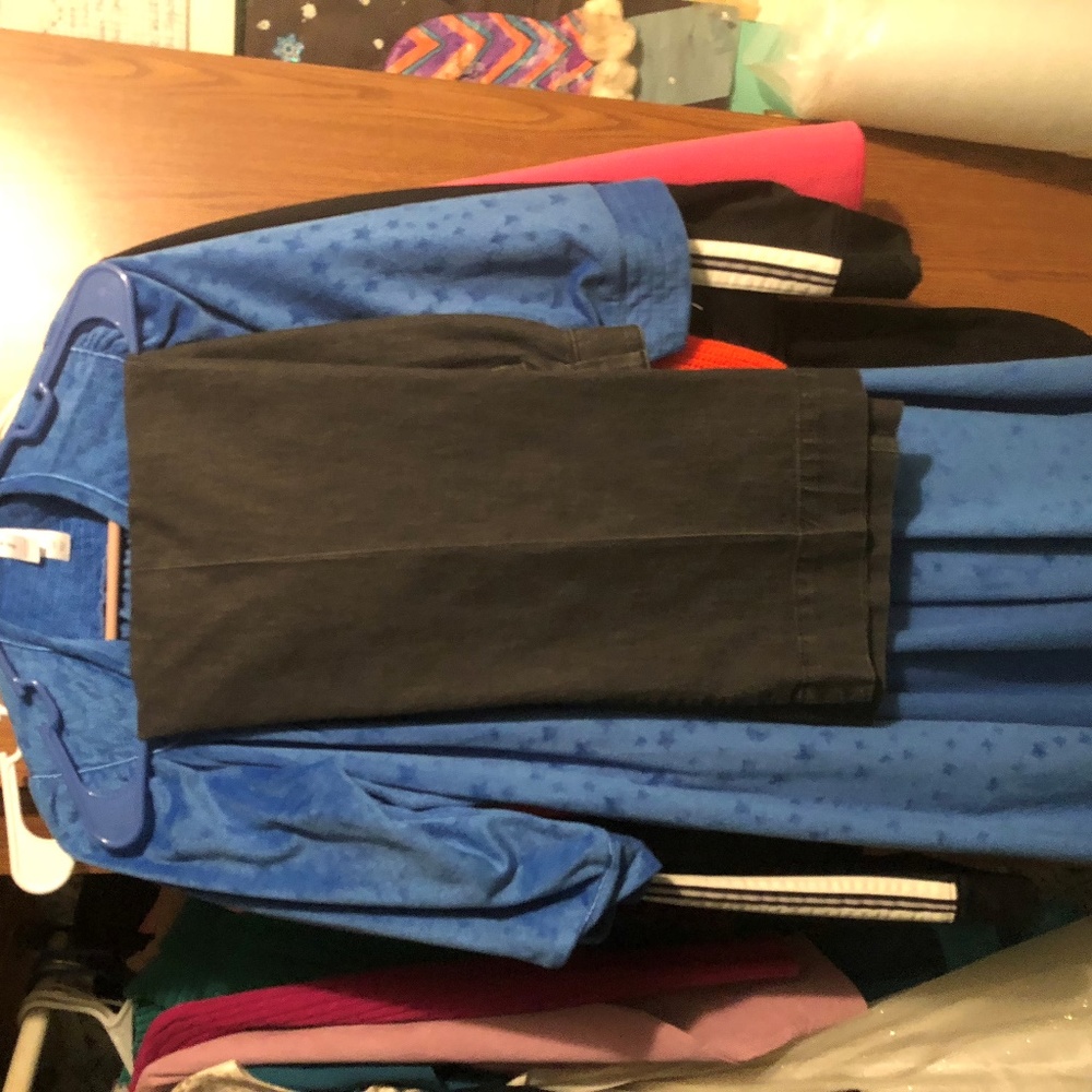 black lee jeans